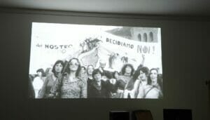 Picture of the screening.